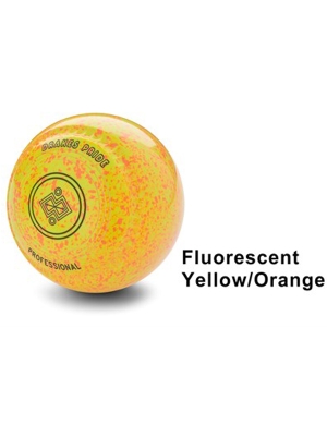 Drakes Pride Gripped Bowls d-tec - Fluorescent Yellow/Orange